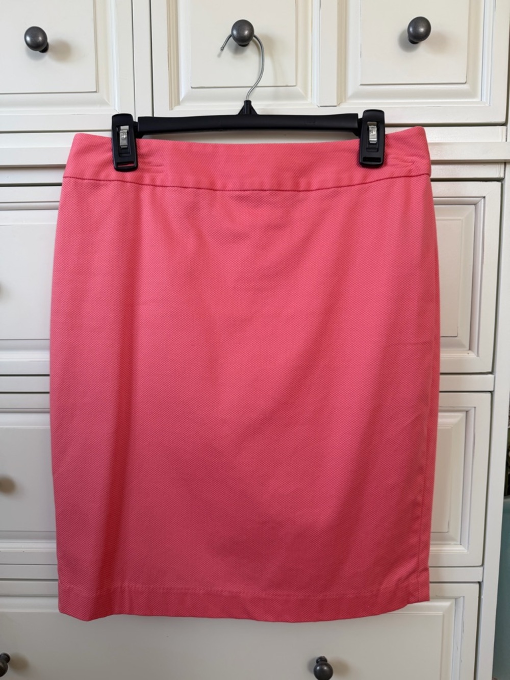 Liz Claiborne Petite Coral Pink Pencil Skirt